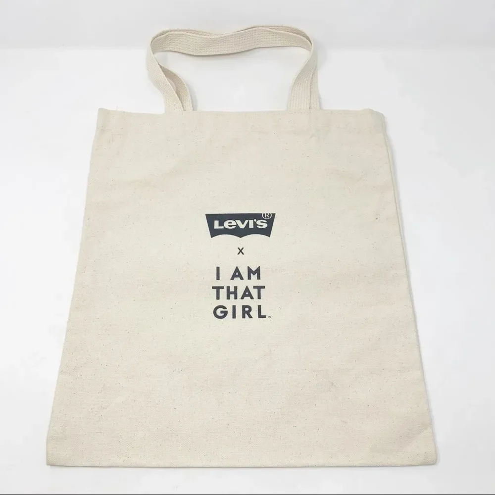 Levi’s x I AM THAT GIRL Tote Bag NWOT